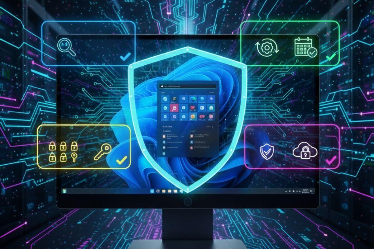 Ochrona Windows 11 poradnik zabezpieczenie komputera aktualizacje systemu