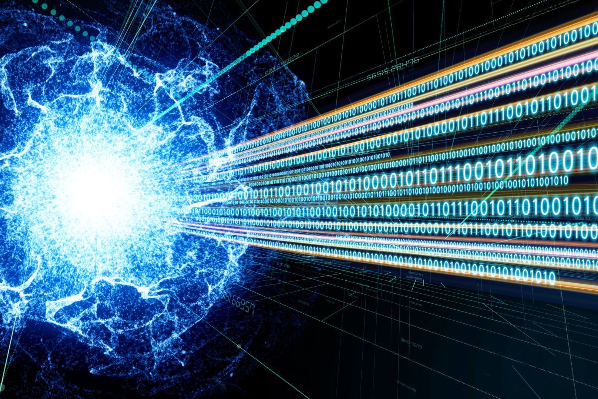 Komputery kwantowe bezpieczeństwo szyfrowania ilustracja zagrożeń danych