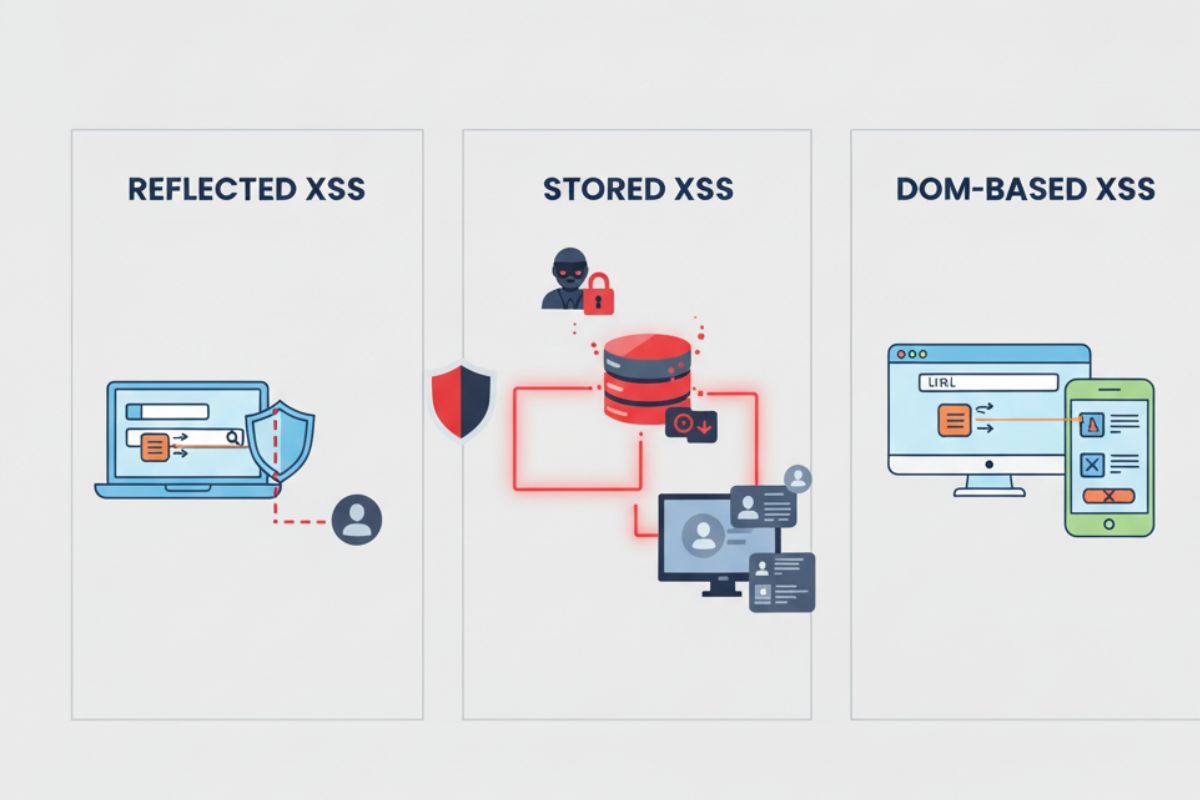 Rodzaje ataków XSS typy, ochrona i różnice skutecznych metod