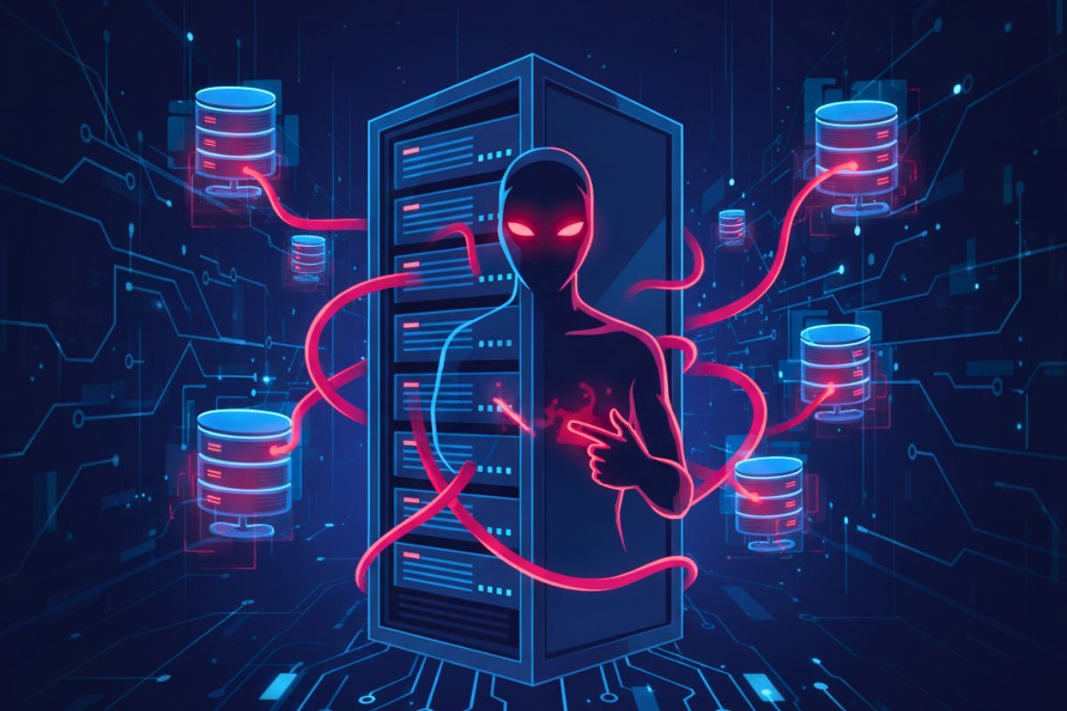 Schemat podatności SSRF bezpieczna aplikacja webowa ochrona