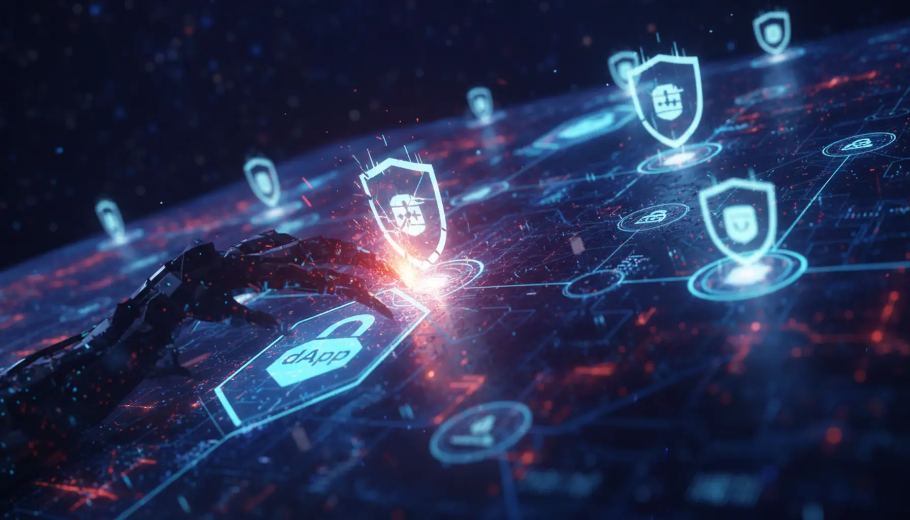 Bezpieczeństwo zdecentralizowanych aplikacji DApps i Web3 zagrożenia blockchain